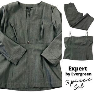 Expert by Evergreen 3 piece pant suit‎